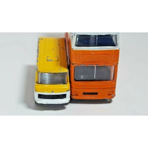 Vtg X2 BusEs Metrobus gM Hertz Mercedes 621cb7 - Picture 5 of 9